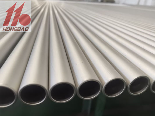 Tabung Titanium Seamless Gr9 ASTM B338 Ringan untuk Aplikasi Industri