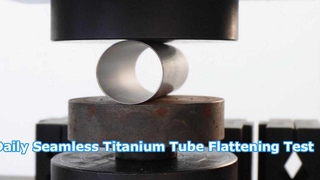 Uji Perataan Tabung Titanium Mulus Harian